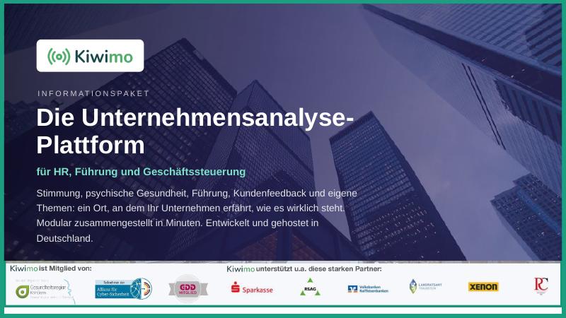 Titelseite des Kiwimo-Informationspakets